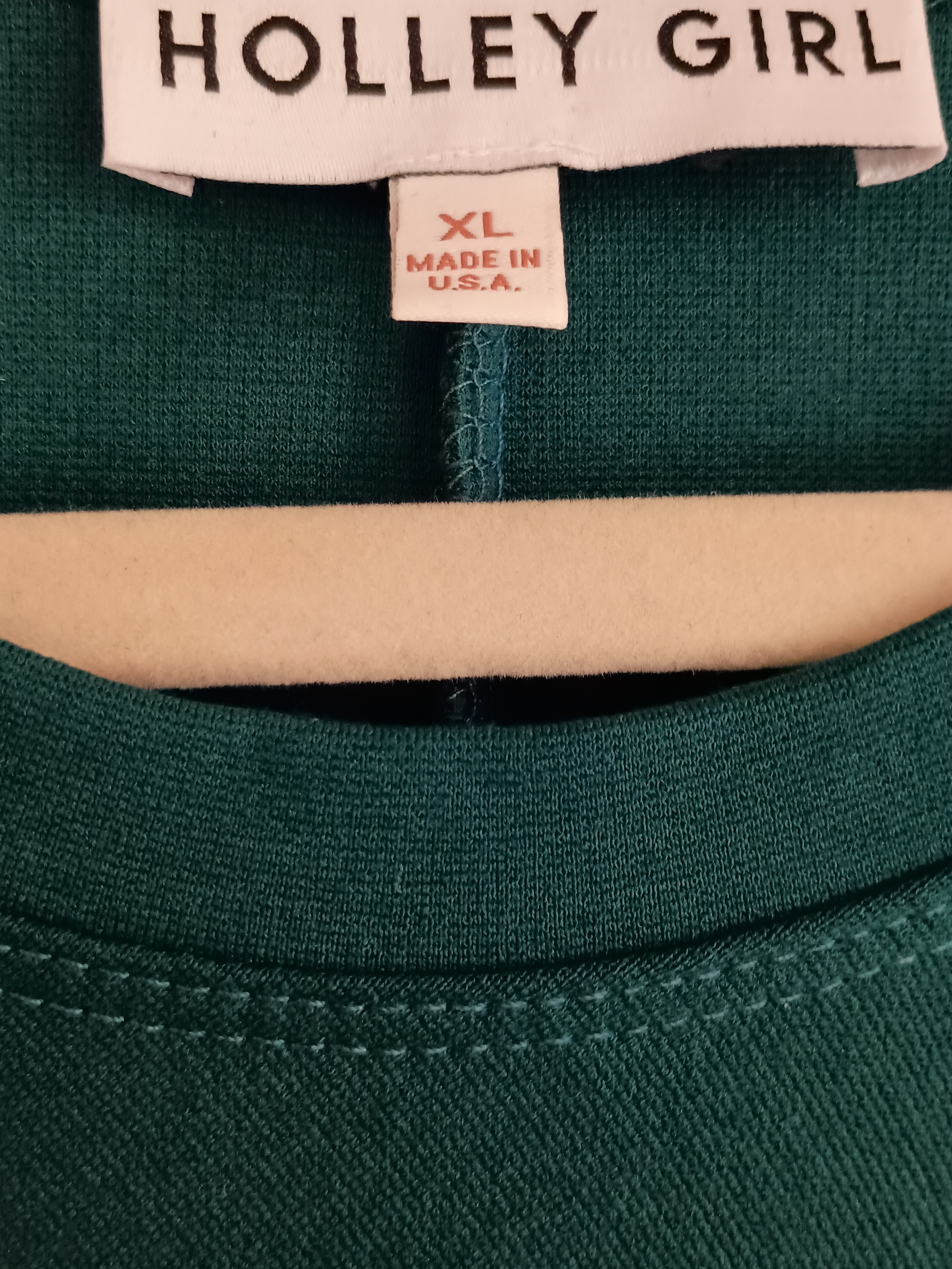 Women's Emerald Green Knot-Detail Dress — image 3 of 4